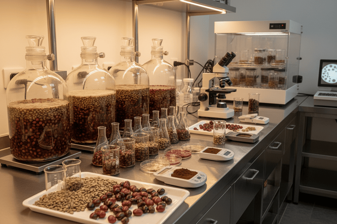 Café de laboratoire : fermentation contrôlée et levures - Subtile café