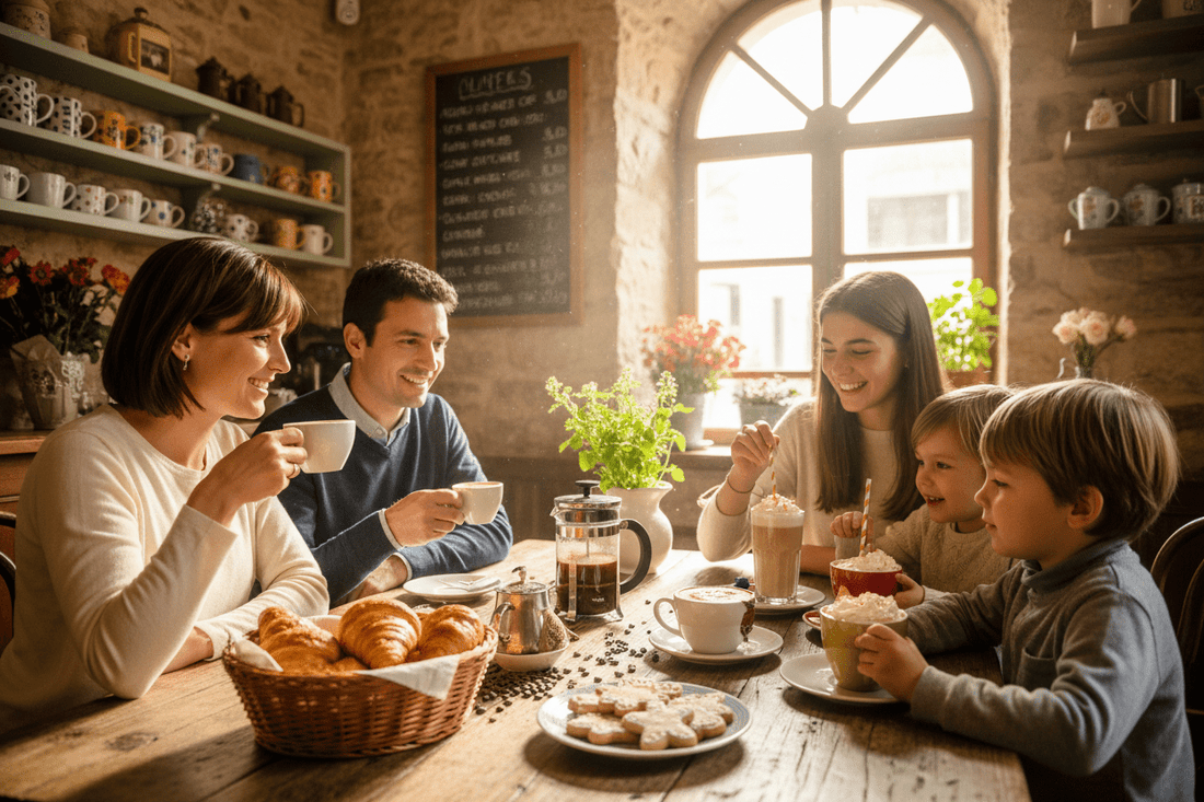 Café en famille : recettes pour petits et grands - Subtile café