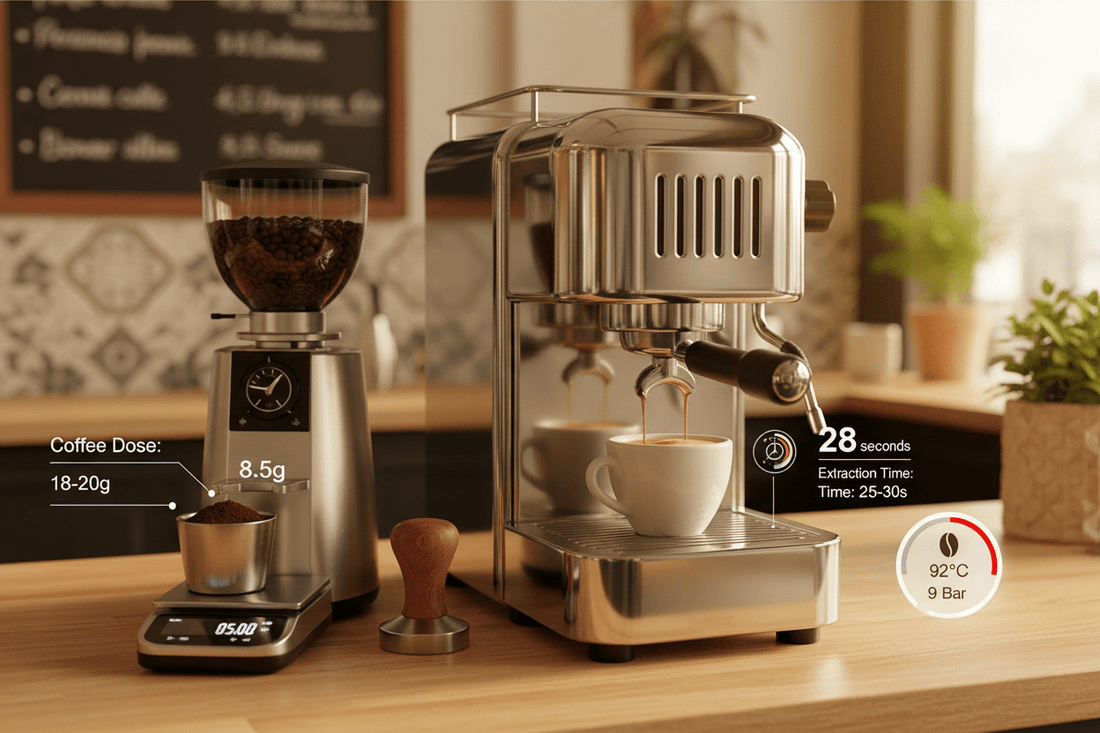 Guide technique : réussir un espresso parfait à domicile - Subtile café