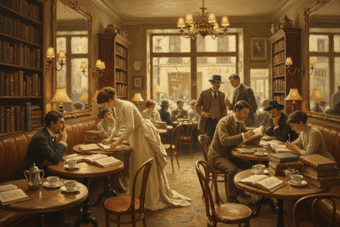 Le café et les cafés littéraires : moteurs intellectuels - Subtile café
