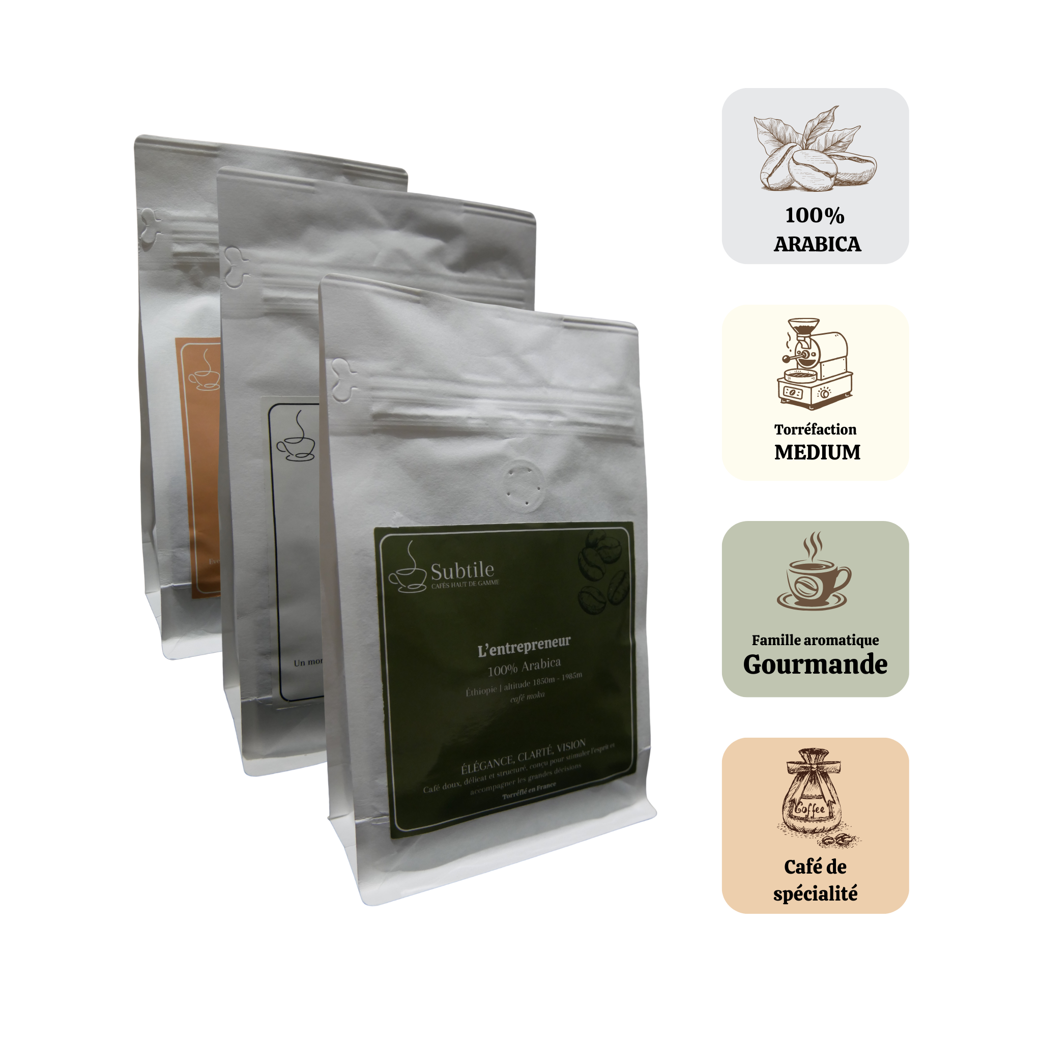 Coffret découverte - subtile café